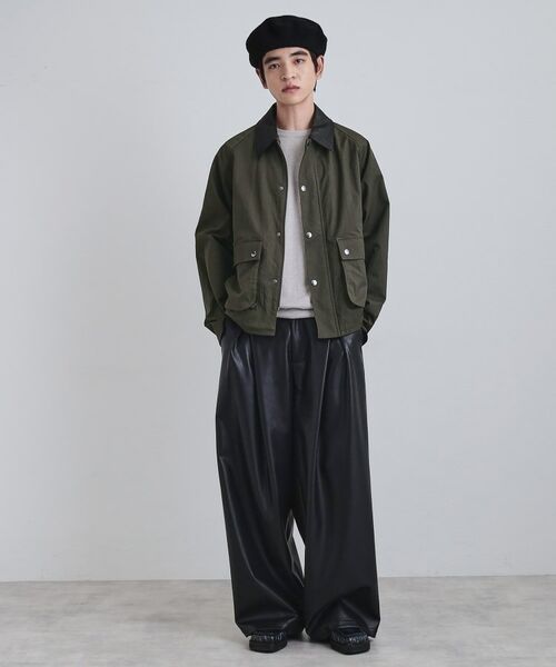 tk.TAKEO KIKUCHI / ティーケー タケオキクチ レザーブルゾン・ジャケット | クラシックハンティングジャケット | 詳細27