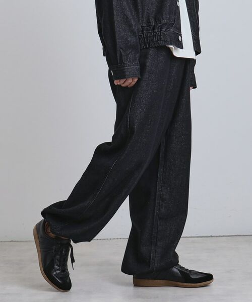 tk.TAKEO KIKUCHI / ティーケー タケオキクチ Gジャン・デニムジャケット | 【上下2点セット】デニムブルゾン+ワイドデニムパンツ | 詳細12