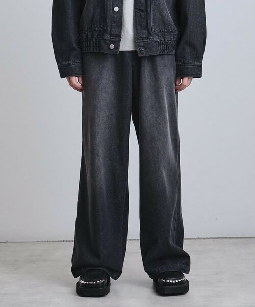 tk.TAKEO KIKUCHI / ティーケー タケオキクチ Gジャン・デニムジャケット | 【上下2点セット】デニムブルゾン+ワイドデニムパンツ | 詳細5