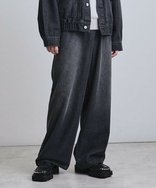 tk.TAKEO KIKUCHI / ティーケー タケオキクチ Gジャン・デニムジャケット | 【上下2点セット】デニムブルゾン+ワイドデニムパンツ | 詳細6