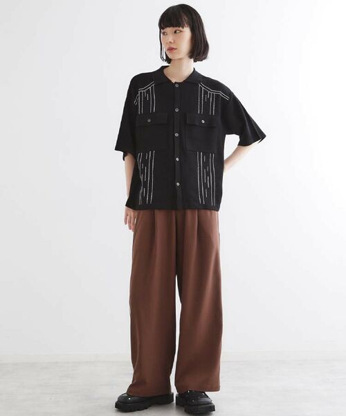 tk.TAKEO KIKUCHI / ティーケー タケオキクチ パンツ | ラインスラックス | 詳細12