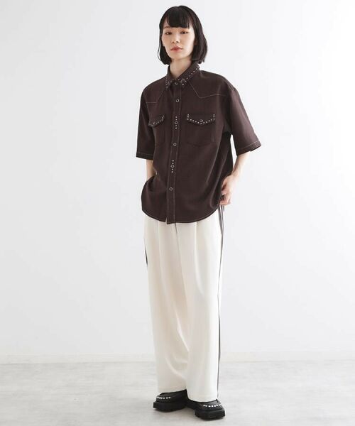 tk.TAKEO KIKUCHI / ティーケー タケオキクチ パンツ | ラインスラックス | 詳細6