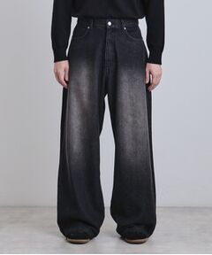 tk.TAKEO KIKUCHI / ティーケー タケオキクチ デニムパンツ | スーパーワイドバギーデニムパンツ