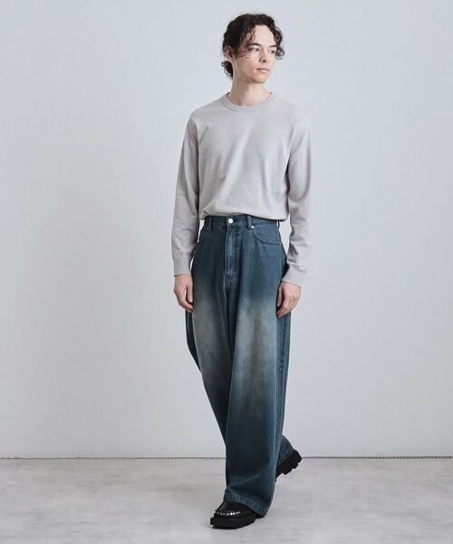 tk.TAKEO KIKUCHI / ティーケー タケオキクチ デニムパンツ | スーパーワイドバギーデニムパンツ | 詳細16
