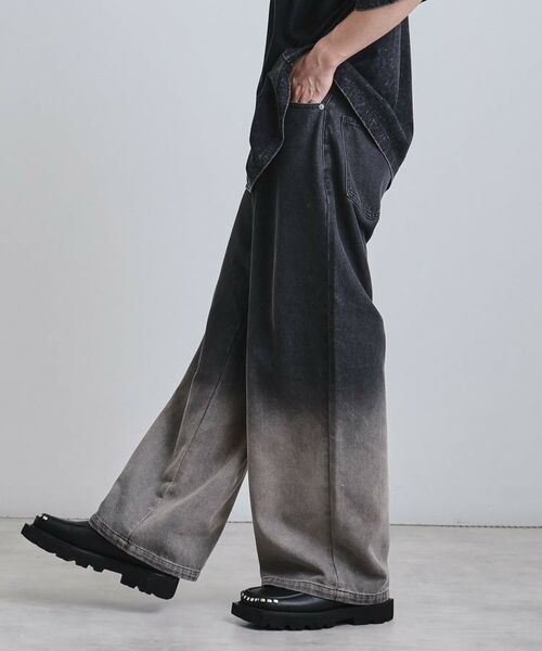 tk.TAKEO KIKUCHI / ティーケー タケオキクチ デニムパンツ | スーパーワイドバギーデニムパンツ | 詳細18