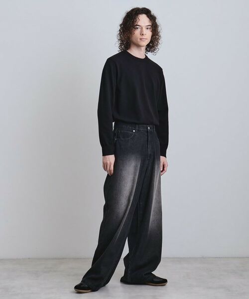 tk.TAKEO KIKUCHI / ティーケー タケオキクチ デニムパンツ | スーパーワイドバギーデニムパンツ | 詳細4