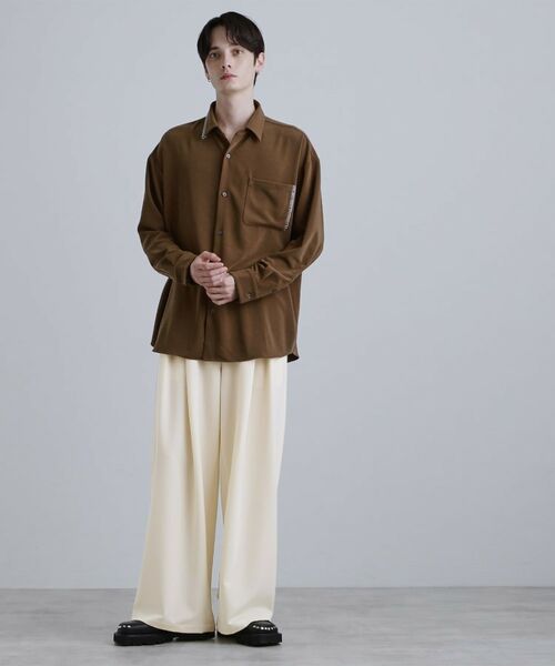 tk.TAKEO KIKUCHI / ティーケー タケオキクチ パンツ | 【スーパーワイドバギースラックスパンツ | 詳細3