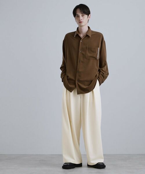 tk.TAKEO KIKUCHI / ティーケー タケオキクチ パンツ | 【スーパーワイドバギースラックスパンツ | 詳細4