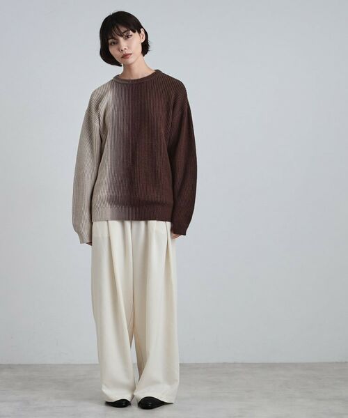 tk.TAKEO KIKUCHI / ティーケー タケオキクチ パンツ | 【スーパーワイドバギースラックスパンツ | 詳細6