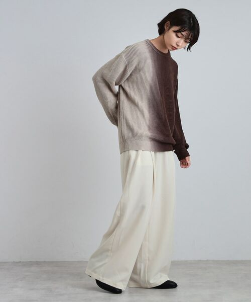 tk.TAKEO KIKUCHI / ティーケー タケオキクチ パンツ | 【スーパーワイドバギースラックスパンツ | 詳細7