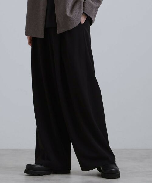 tk.TAKEO KIKUCHI / ティーケー タケオキクチ パンツ | 【スーパーワイドバギースラックスパンツ | 詳細9