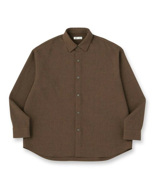 tk.TAKEO KIKUCHI / ティーケー タケオキクチ シャツ・ブラウス | テッククレープシャツ | 詳細1