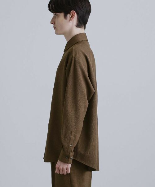 tk.TAKEO KIKUCHI / ティーケー タケオキクチ シャツ・ブラウス | テッククレープシャツ | 詳細15