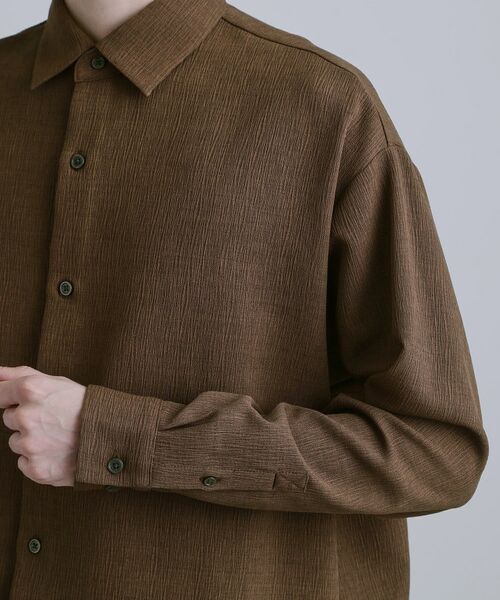 tk.TAKEO KIKUCHI / ティーケー タケオキクチ シャツ・ブラウス | テッククレープシャツ | 詳細18