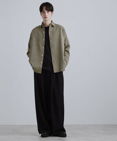 tk.TAKEO KIKUCHI / ティーケー タケオキクチ シャツ・ブラウス | テッククレープシャツ | 詳細3