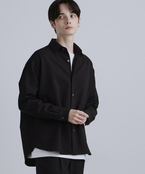 tk.TAKEO KIKUCHI / ティーケー タケオキクチ シャツ・ブラウス | テッククレープシャツ | 詳細6