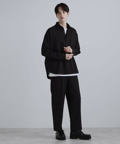 tk.TAKEO KIKUCHI / ティーケー タケオキクチ シャツ・ブラウス | テッククレープシャツ | 詳細7
