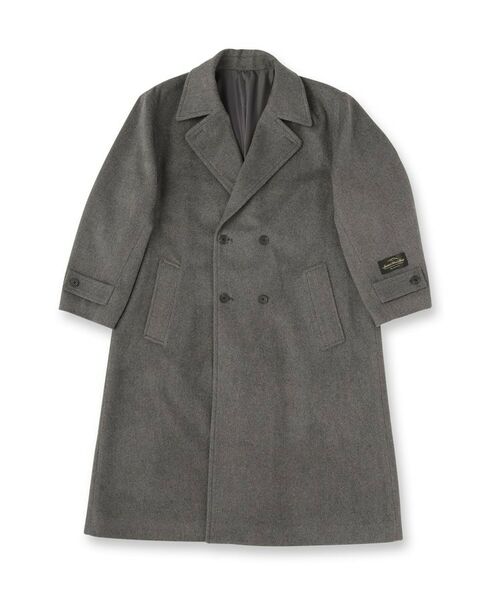 tk.TAKEO KIKUCHI / ティーケー タケオキクチ その他アウター | ダブルオーバーチェスターコート | 詳細1
