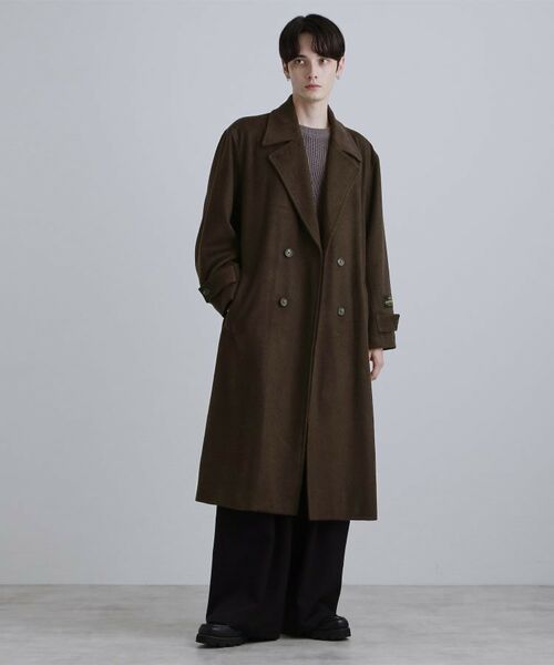 tk.TAKEO KIKUCHI / ティーケー タケオキクチ その他アウター | ダブルオーバーチェスターコート | 詳細13