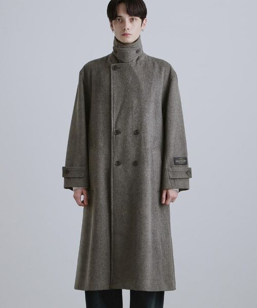 tk.TAKEO KIKUCHI / ティーケー タケオキクチ その他アウター | ダブルオーバーチェスターコート | 詳細24