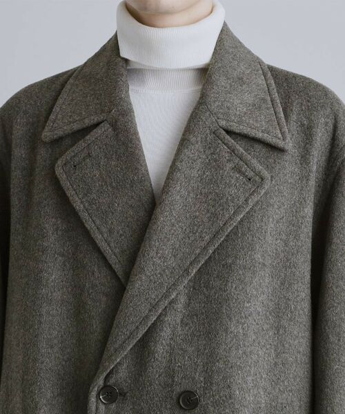 tk.TAKEO KIKUCHI / ティーケー タケオキクチ その他アウター | ダブルオーバーチェスターコート | 詳細25