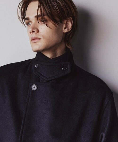 tk.TAKEO KIKUCHI / ティーケー タケオキクチ その他アウター | ダブルオーバーチェスターコート | 詳細3