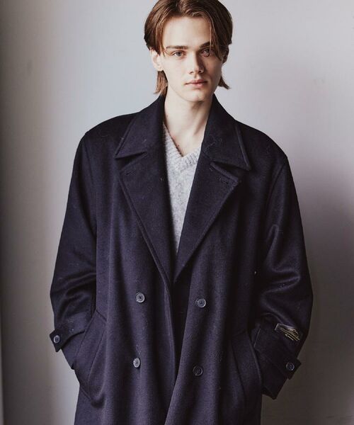 tk.TAKEO KIKUCHI / ティーケー タケオキクチ その他アウター | ダブルオーバーチェスターコート | 詳細4