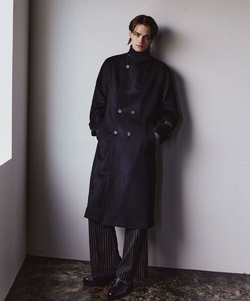 tk.TAKEO KIKUCHI / ティーケー タケオキクチ その他アウター | ダブルオーバーチェスターコート | 詳細5