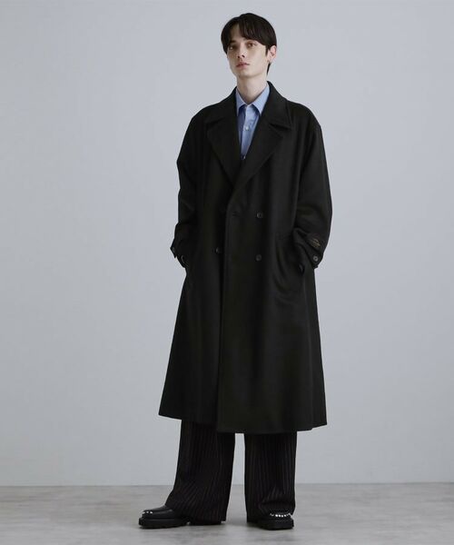 tk.TAKEO KIKUCHI / ティーケー タケオキクチ その他アウター | ダブルオーバーチェスターコート | 詳細7