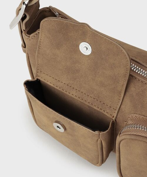 tk.TAKEO KIKUCHI / ティーケー タケオキクチ ショルダーバッグ | ダブルポケットショルダーバッグ | 詳細9