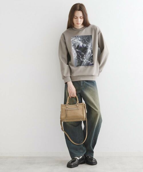 tk.TAKEO KIKUCHI / ティーケー タケオキクチ ショルダーバッグ | 【FANCYシリーズ】スタッズスクエアボストンバッグ | 詳細10