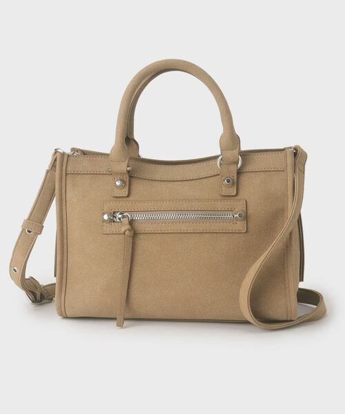 tk.TAKEO KIKUCHI / ティーケー タケオキクチ ショルダーバッグ | 【FANCYシリーズ】スタッズスクエアボストンバッグ | 詳細13