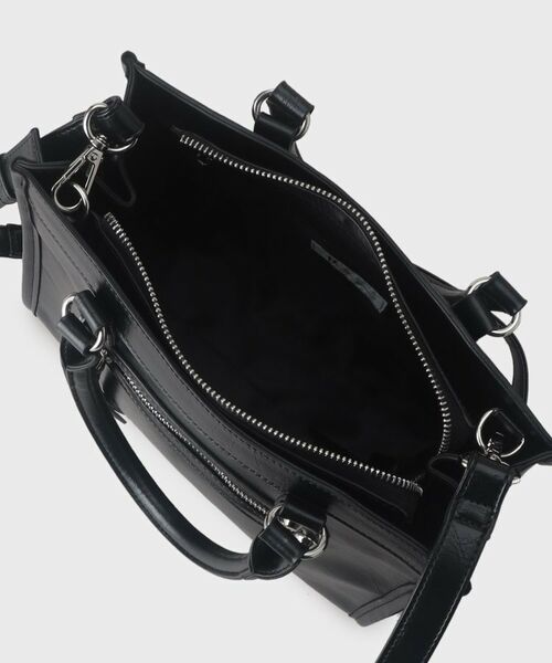 tk.TAKEO KIKUCHI / ティーケー タケオキクチ ショルダーバッグ | 【FANCYシリーズ】スタッズスクエアボストンバッグ | 詳細19