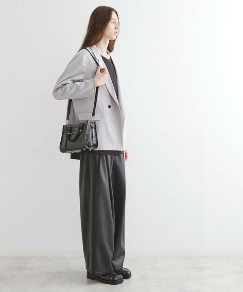 tk.TAKEO KIKUCHI / ティーケー タケオキクチ ショルダーバッグ | 【FANCYシリーズ】スタッズスクエアボストンバッグ | 詳細3