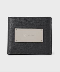 tk.TAKEO KIKUCHI / ティーケー タケオキクチ 財布・コインケース・マネークリップ | 【リアルレザー】プレート二つ折りウォレット