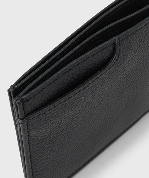 tk.TAKEO KIKUCHI / ティーケー タケオキクチ 財布・コインケース・マネークリップ | 【リアルレザー】プレート二つ折りウォレット | 詳細5