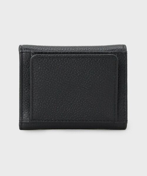tk.TAKEO KIKUCHI / ティーケー タケオキクチ 財布・コインケース・マネークリップ | 【リアルレザー】プレート三つ折りウォレット | 詳細3