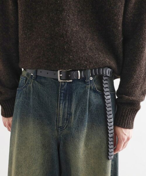 tk.TAKEO KIKUCHI / ティーケー タケオキクチ ベルト・サスペンダー | レザーチェーンロングベルト | 詳細6