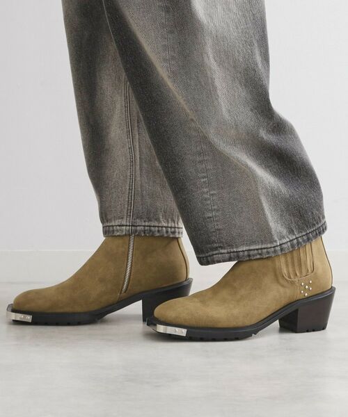 tk.TAKEO KIKUCHI / ティーケー タケオキクチ シューズ | ウエスタンスタッズブーツ | 詳細7