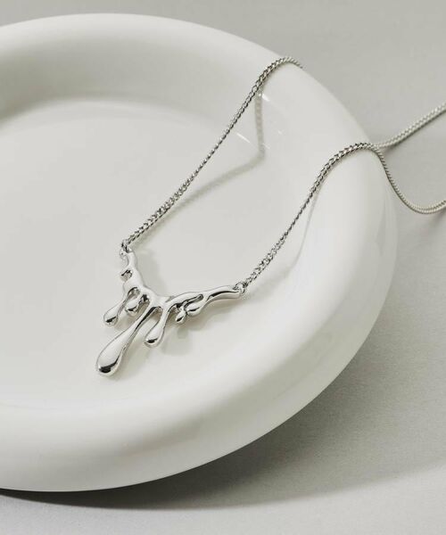 tk. TAKEO KIKUCHI/ティーケー タケオキクチ MELTネックレス シルバー(006) 00