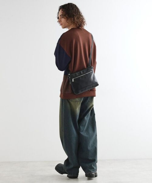 tk.TAKEO KIKUCHI / ティーケー タケオキクチ ショルダーバッグ | シボサコッシュバッグ | 詳細2