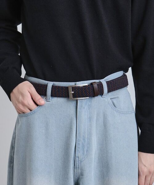 tk.TAKEO KIKUCHI / ティーケー タケオキクチ ベルト・サスペンダー | ゴムメッシュベルト | 詳細5
