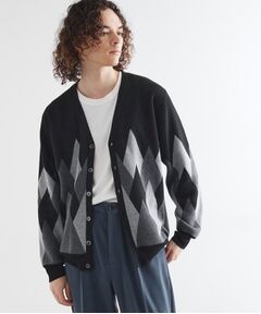 tk.TAKEO KIKUCHI / ティーケー タケオキクチ カーディガン・ボレロ | アーガイルカーディガン