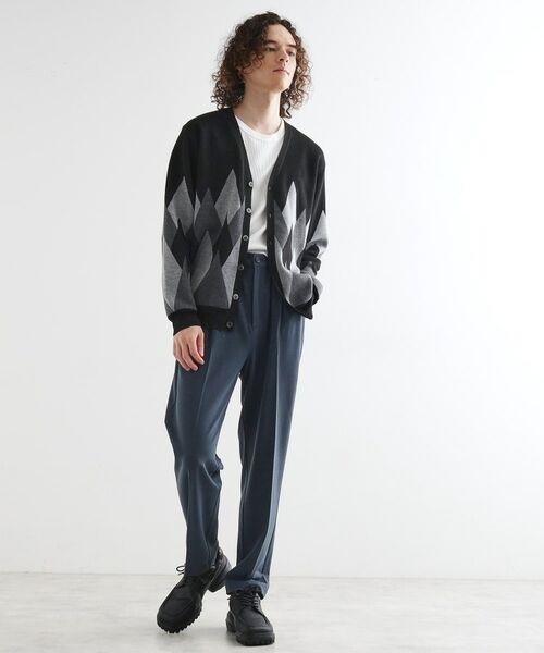 tk.TAKEO KIKUCHI / ティーケー タケオキクチ カーディガン・ボレロ | アーガイルカーディガン | 詳細11