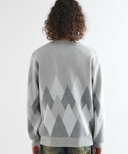 tk.TAKEO KIKUCHI / ティーケー タケオキクチ カーディガン・ボレロ | アーガイルカーディガン | 詳細15