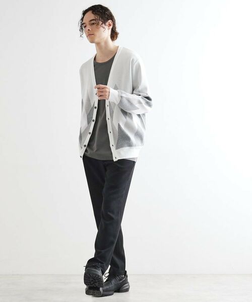 tk.TAKEO KIKUCHI / ティーケー タケオキクチ カーディガン・ボレロ | アーガイルカーディガン | 詳細3