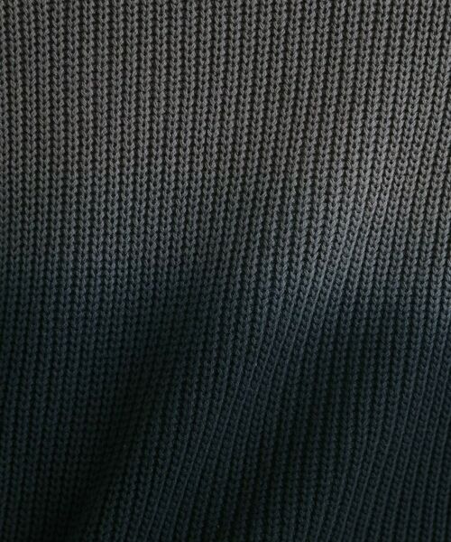 tk.TAKEO KIKUCHI / ティーケー タケオキクチ ニット・セーター | コットン畔編みグラデーションニット | 詳細12