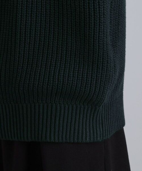 tk.TAKEO KIKUCHI / ティーケー タケオキクチ ニット・セーター | コットン畔編みグラデーションニット | 詳細18