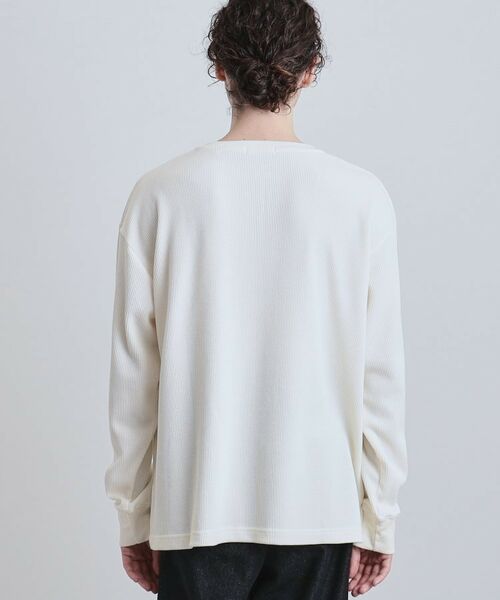 tk.TAKEO KIKUCHI / ティーケー タケオキクチ カットソー | ワッフルヘンリーカットソー | 詳細19