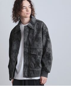 tk.TAKEO KIKUCHI / ティーケー タケオキクチ レザーブルゾン・ジャケット | A－2シンセティックレザーブルゾン